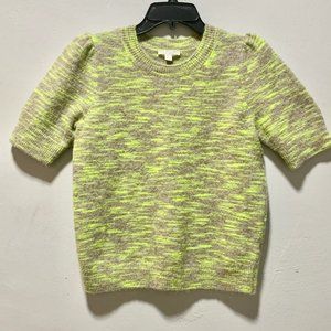 COS Small Alpaca Puff Sleeve Sweater